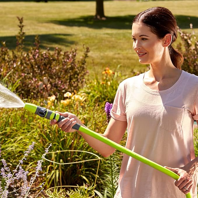 Flexzilla Garden Hose 3/4 in. x 75 ft., Lightweight All-Weather Water Hose, Durable and Flexible, Leak-Free Connections