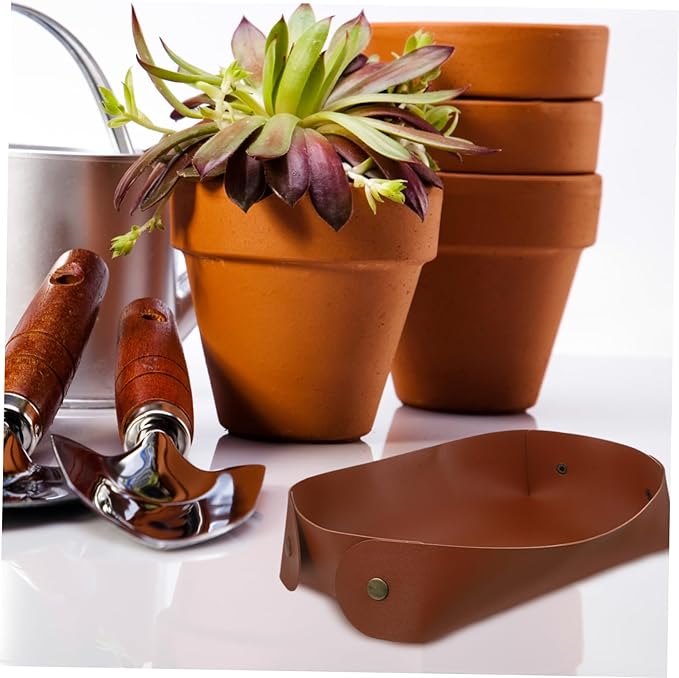 BESPORTBLE Gardening Tool Storage Box PU Organizer for Use Multi Functional Mat Tool Holder for Plants Versatile Storage for Items
