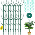 16Pack Stackable Plant Support Stakes,Monstera Plant Support for Indoor Outdoor,Durable Trellis Garden Stakes for Climbing and Potted Plants Pothos, Philodendron Accessories