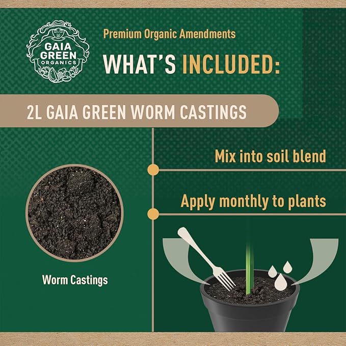 Gaia Green - Worm Castings 2L U.S. (NA02) Pouch