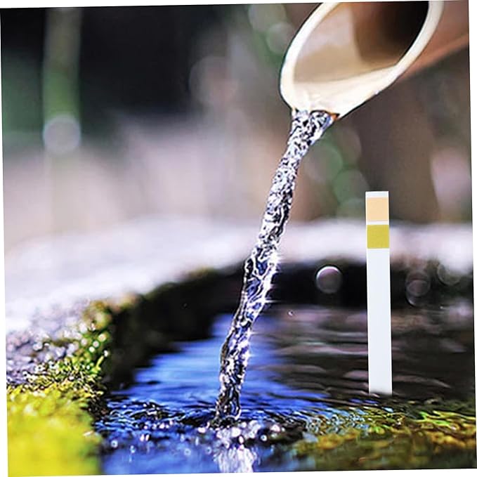 Soil Test Kit, 100PCS 4.5-9 Range Soil Testing Kit, Easy to Use Tester Paper, Water and Test for Lawns Garden Yard Home Testing