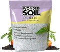WONDER SOIL | Premium Organic Perlite for Plants | 3 lbs (4 Quarts) Natural Soil Aerator & Drainage Amendment for Indoor Plants, Seed Starting, Gardens & Potting Mix | 3 lbs