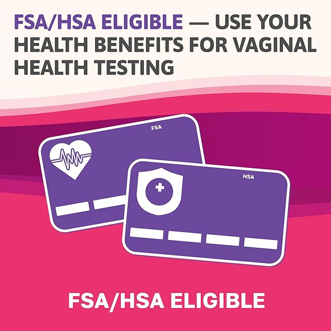 Exploro Vaginal pH Test Kit, Clinically-Tested Vaginal Infection Test Kit, Fast & Accurate Results for PH Balance for Women, Vaginal pH Test for BV, Yeast, at Home Testing Pack of 7