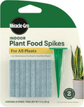 Miracle-Gro Indoor Plant Food Spikes for All Plants, Fertilizer Spikes for Houseplants, Flowers, Vegetables, and Herbs, 24 Spikes