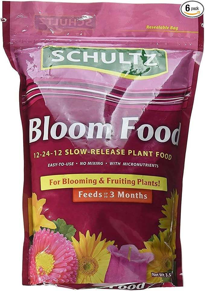 Schultz 018065 Spf48270 Slow-Release Bloom Fertilizer 3.5 Lbs, 56 Ounce (Pack of 6)