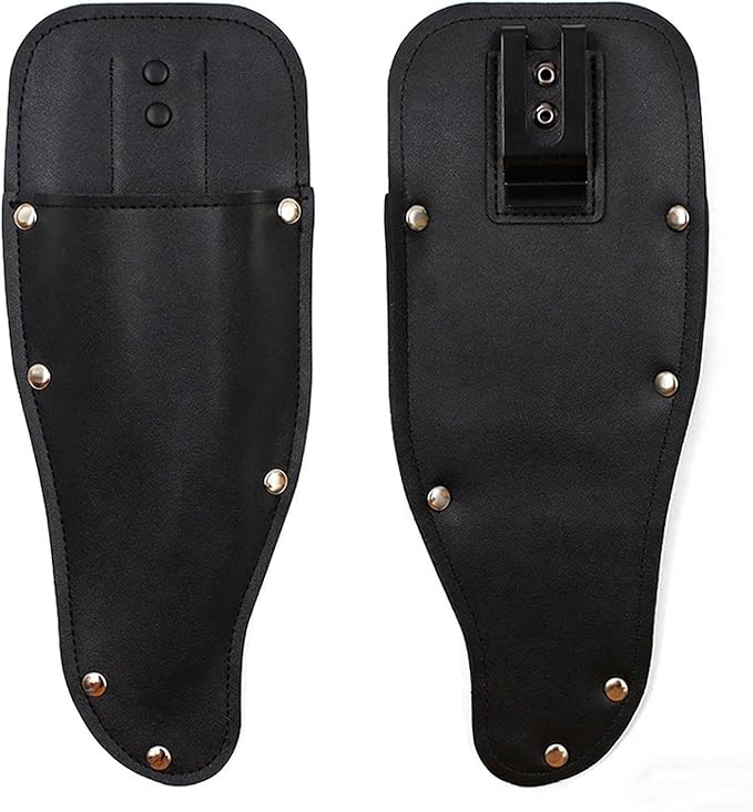 2pcs Pliers Holster,Garden Pruner Sheath, Pruner Holster, Premium PU Leather Holster Protective Case Cover Scabbard for Gardening Pruning Shears Scissor