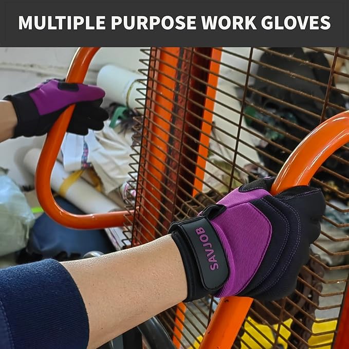 Safety Work Gloves for Men&Women,Utility Working Gloves,Mechanic Gloves,Yard Work Gloves,Performance Fit,Touchscreen