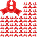 60 Pack Plant Bender Angle Adjustable Plant Training Clips Low Stress Training Clips 90 Degrees Plant Stem(Circle Style,Red)