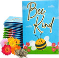 Wildflower Seed Packets Bee Kind Party Favors (Pack of 30) - Bee Friendly & Pollinator Wildflower Seed for Planting Gardening (Bee Kind Blue Sky)