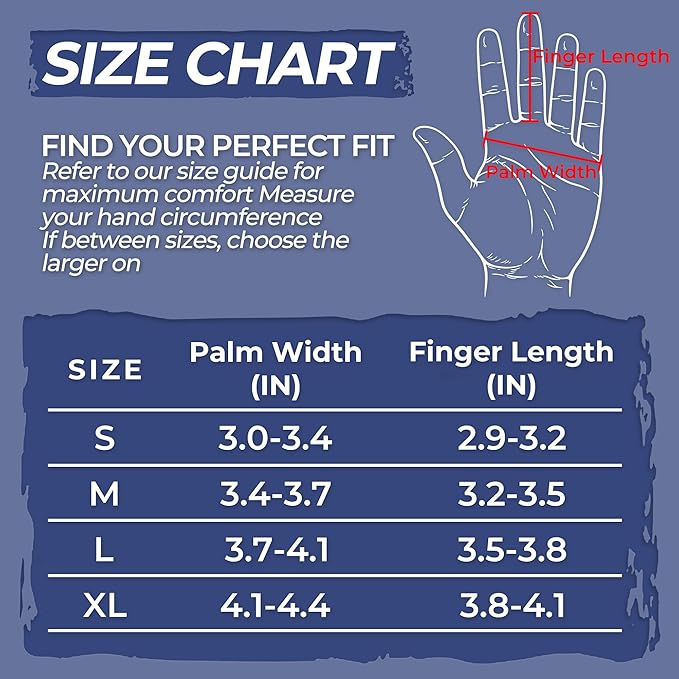 HLDD HANDLANDY Long Gardening Gloves for Women Men - Leather Rose Pruning Gloves Thorn Proof - Breathable Working Glove