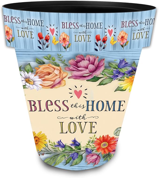 Briarwood Lane Bless This Home with Love Large Planter