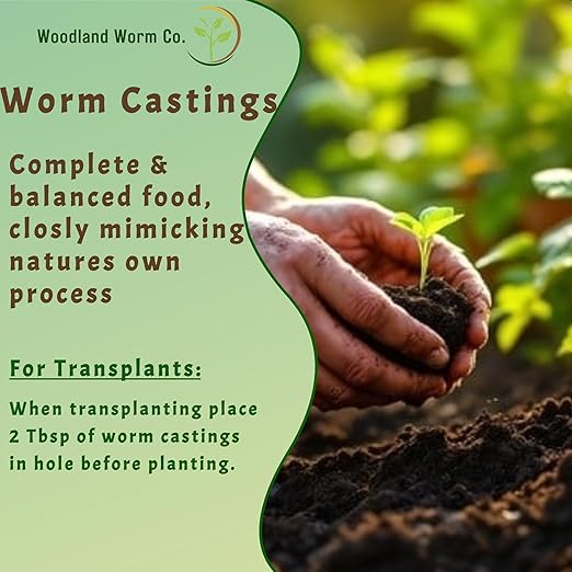 Earth Worm Castings for Plants 20 LB – Soil Amendment and Natural Fertilizer for Gardening, Vegetables, Lawns and Indoor Plants – Odor-Free, All-Natural