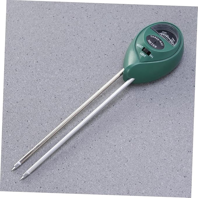 Analog Soil Moisture Tester Light Meter 3-in-1 Hygrometer for Houseplants Garden Soil Moisture Sensor for Potted Plants