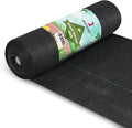 5oz Weed Barrier Landscape Fabric Heavy Duty, 1.3ft x 50ft Dual-Layer Premium Garden Landscaping Fabric, Ground Cover Weed Control Fabric Outdoor Weed Mat Garden Lawn Fabric