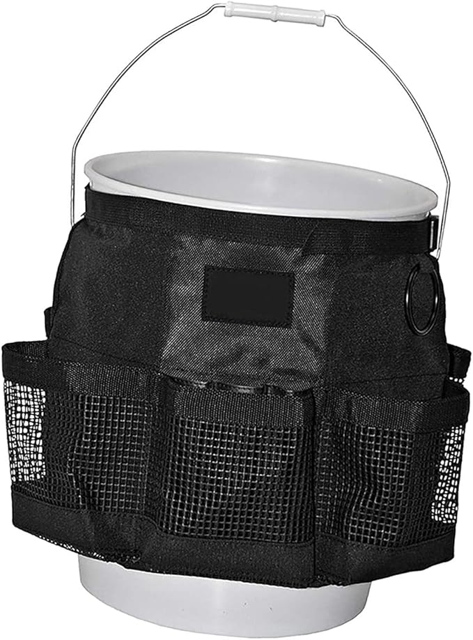 TOOYFUL Car Wash Bucket Tool Organizer, Garden Tool Organizer Bag for 5 Gallon Bucket