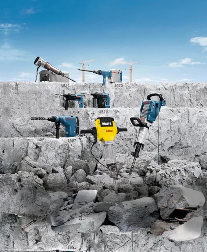 BOSCH HS1927 9 In. Tamper Plate Spade SDS-max Hammer Steel