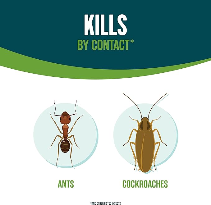 EcoLogic Home Insect Control 64 Ounces, Ready-To-Use Spray, Kills Ants, Cockroaches And Spiders