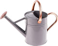 Gardman R34884 1 Gallon Watering Can, Cool Gray