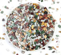 YISZM 5LB Succulent and Cactus Gravel Pebbles, 1/5 Inch Natural Decorative Polished Stones, River Rocks for Vases Gardening Indoor and Outdoor Decorative Rocks, Colorful