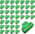 40pcs Plastic Greenhouse Clamps Clips large size for 0.63 Inch Netting Tunnel Hoop Clip,Frame Shelters Shading Net Rod Clip Greenhouse Film Clamps for Season Plant Extension Support (16mm,40P）