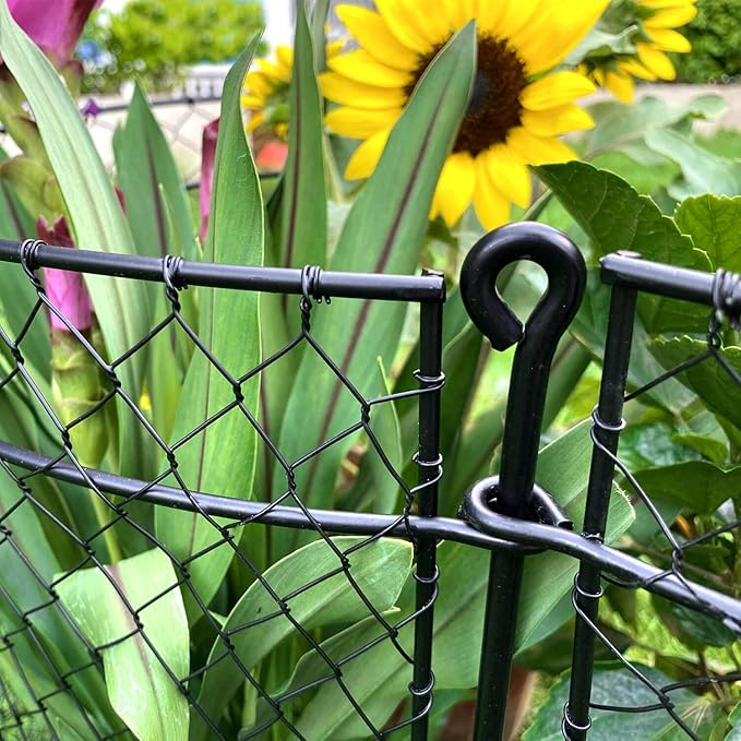 10 Pack Garden Plant Protection Cloches 14"x16", Heavy Duty Chicken Wire Plant Protectors, Rustproof Metal Garden Cages to Shield Seedlings, Flowers & Vegetables from Animals