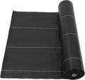 6.5ft X 330ft Weed Barrier Landscape Fabric Heavy Duty, Premium 3.2 oz Ground Cover Weed Block Gardening Mat, Easy Setup & Superior Weed Control, for Erosion Control, Weed Barrier