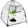 Plant Tent Freeze Protection, Winter Plant Cover Freeze Protection 22" x 22" x 22"Clear Outdoor Garden Frost Cover, Transparent Waterproof Freeze Tent for Outdoors Potted Plants, 1 Pack