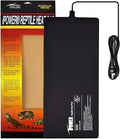 iPower 8" by 18" Reptile Heating Pad, Used in Conjunction with Aquarium Heater, Suitable for Spiders, Snakes, Hermit Crabs, and Turtles