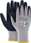 KAYGO Work Gloves for Women, Eco Friendly Safety Work Gloves with Breathable Rubber Coated, KGE19L,3 Pairs