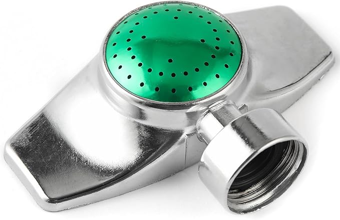 Metal Spot Sprinkler, Lawn Sprinkler for Yard with Gentle Water Flow for Small Area-Coverage Up to 30FT, Watering Sprinkler Head for Hose