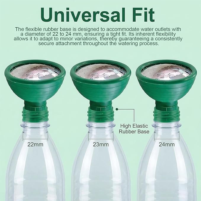 4 Pack Watering Can Head, Watering Can Replacement Head, Universal Garden Watering Can Rose Head Water Sprinkler for Most Garden Watering Cans