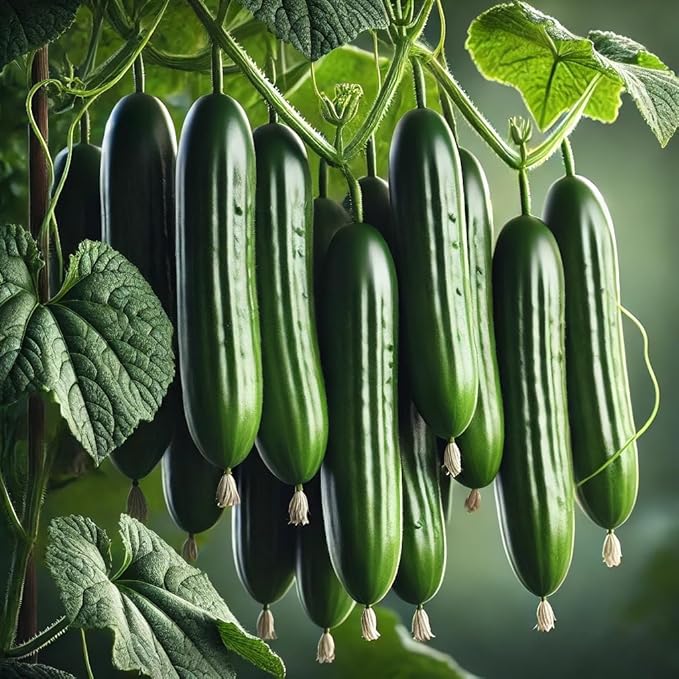 Seeds Cucumber Chinese Wonder Open-Pollinated / 60 Days/Non GMO/Heirloom