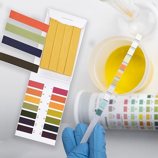 pH Test Strips | Discover Your Body's pH Levels | Urine Test Strips for Balanced Health | Early Imbalance Detection, Dietary Guidance, Health Monitoring | (80 Strips)