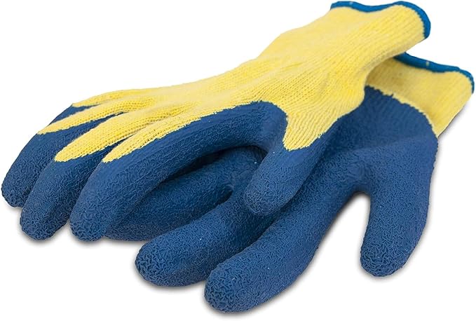 Nozzy Gardening Gloves for Men Women - 3 Pairs - Lightweight Thorn Proof, Good Grip DIY & construction Multi-Purpose