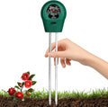 Soil Moisture 3-in-1, Soil Moisture/Light/pH Tester, No Battery Needed Soil Tester Gardening Tool for Indoor and Outdoor