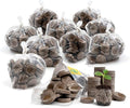Jiffy Peat Soil Pellets Seed Starter Plugs - Indoor Seedling Planter - 1000 Count - Peat