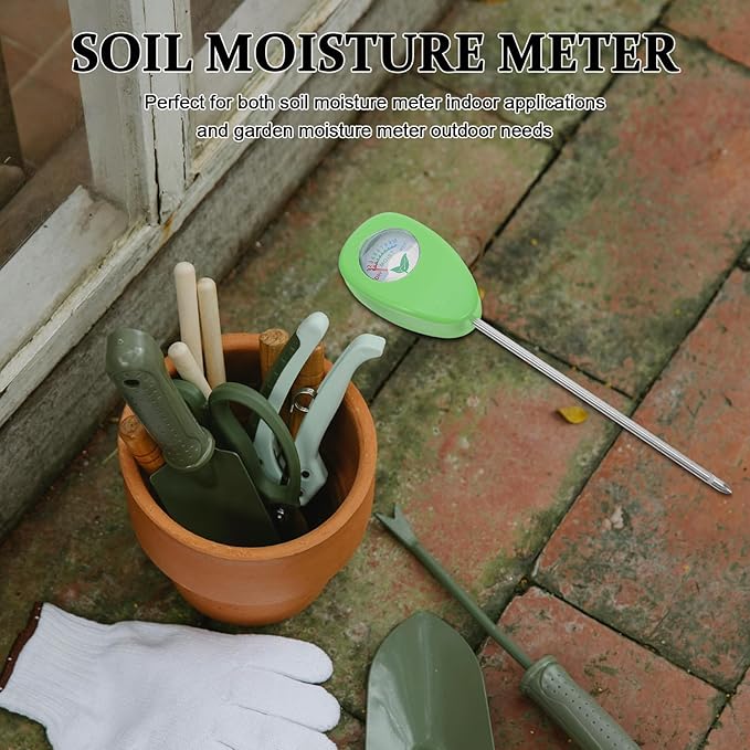Soil Tester, Plant Moisture Meter, Moisture Sensor, Soil Test Kit for Home, Garden, Lawn, Farm, Indoor/Outdoor Use, Promote Plants Healthy Growth