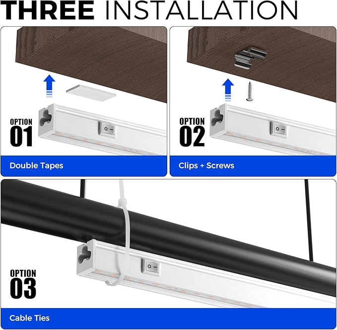 Barrina T5 Grow Lights for Indoor Plants, Full Spectrum LED Grow Light, 2FT 80W (8 x 10W), Plant Lamp for Indoor Growing, Seed Starting, Pinkish White, 8-Pack
