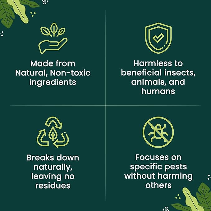 The Environmental Factor NemaKnights Slow-Release Nematodes - Biological Pest Control for Fungus Gnats, Thrips, & Whiteflies (280g, Treats Up to 50 Planters)