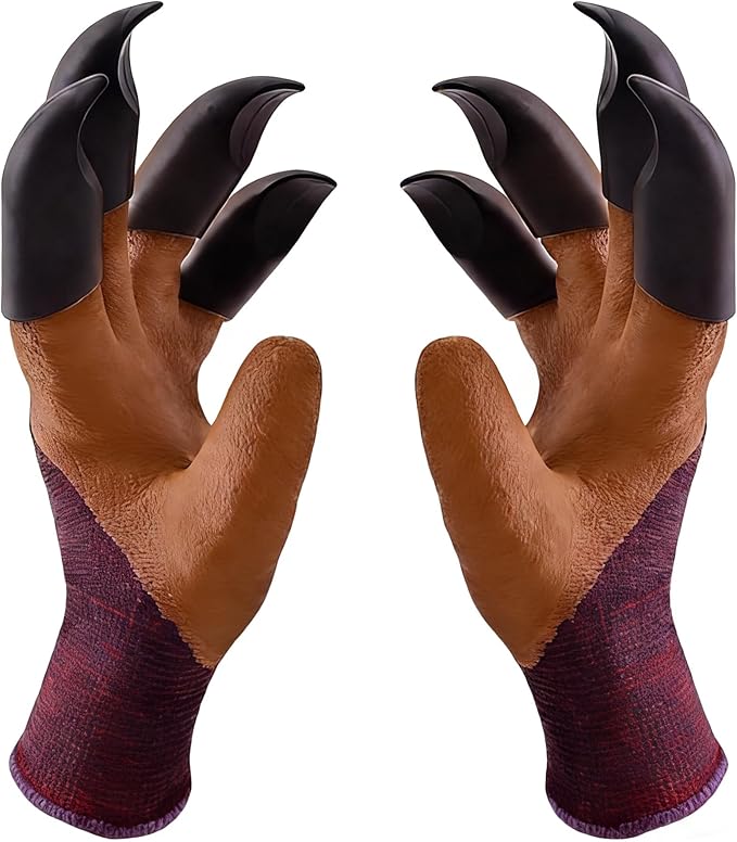 Gardening Gloves with Claw,Planting Waterproof Gardening Gloves,for Digging in The Garden,