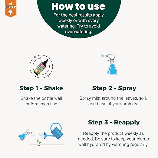 Gardenera Professional Aloe Vera Superfood Spray Mist for Home Gardening | Micro-Fungi Enriched Fertilizer Mist for Healthy Leaves & Growth | 18 Essential Vitamins & Minerals for Aloe Vera - 8oz