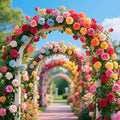 600+ Mix Climbing Rose Seeds for Planting Outdoors Ornamental Vine Rosas Bush Vine Climber Long-Blooming Garden Decoration