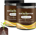 2Pcs Soil Conditioner, Water-Soluble Soil Support for Indoor & Outdoor Plants, Garden Beds, Potting Mix & Seedling Compost, Improves Soil Conditions for Healthier Roots