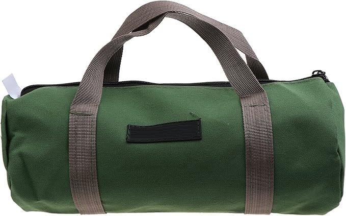 Wide Mouth Tool Bag Heavy Duty Capacity Handbag Portable Multi-function Tool Bag For Storage Wrench Screwdrivers Tool Storage Garden Tool Storage Organizer Hardware Accessories Storage