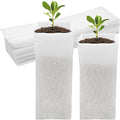 CANIPHA 60Pcs Nursery Grow Bags, Biodegradable Non-Woven Fabric Plant Bags, Seedlings Growing Pots for Vegetable Flowers Fruits Tree Planting (12.2 3.3 Inches)