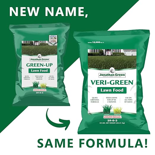 Jonathan Green (16005) Veri-Green Nitrogen Lawn Fertilizer - 29-0-3 Nitrogen Grass Fertilizer (15,000 Sq. Ft.)