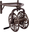 Liberty Garden 710 Navigator Rotating Garden Hose Reel, Holds 125-Feet of 5/8-Inch Hose - Bronze