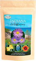 Created By Nature Indiana Wildflower Seed Mix, 16 Flower Varieties, 40,000 Seeds