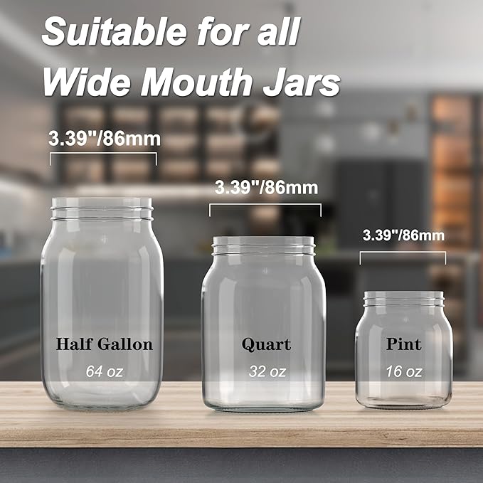 Lulonpon Sprouting Lids Growing Kit, Screen Sprout Lids with Stand, Sprouting jar kit for Sprouting, Sprouting Bean Seeds, Sprouting Kit