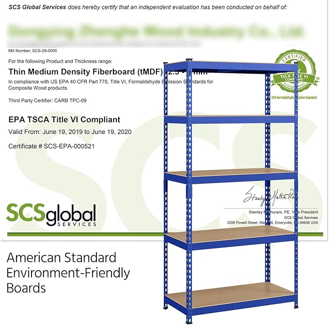 Yaheetech Storage Shelves, 5 Tier Heavy Duty Adjustable Metal Shelving Unit, Industrial Utility Rack for Garage Warehouse Pantry Closet (35.5 W x 17.5 D x 72 H Inches, Blue)